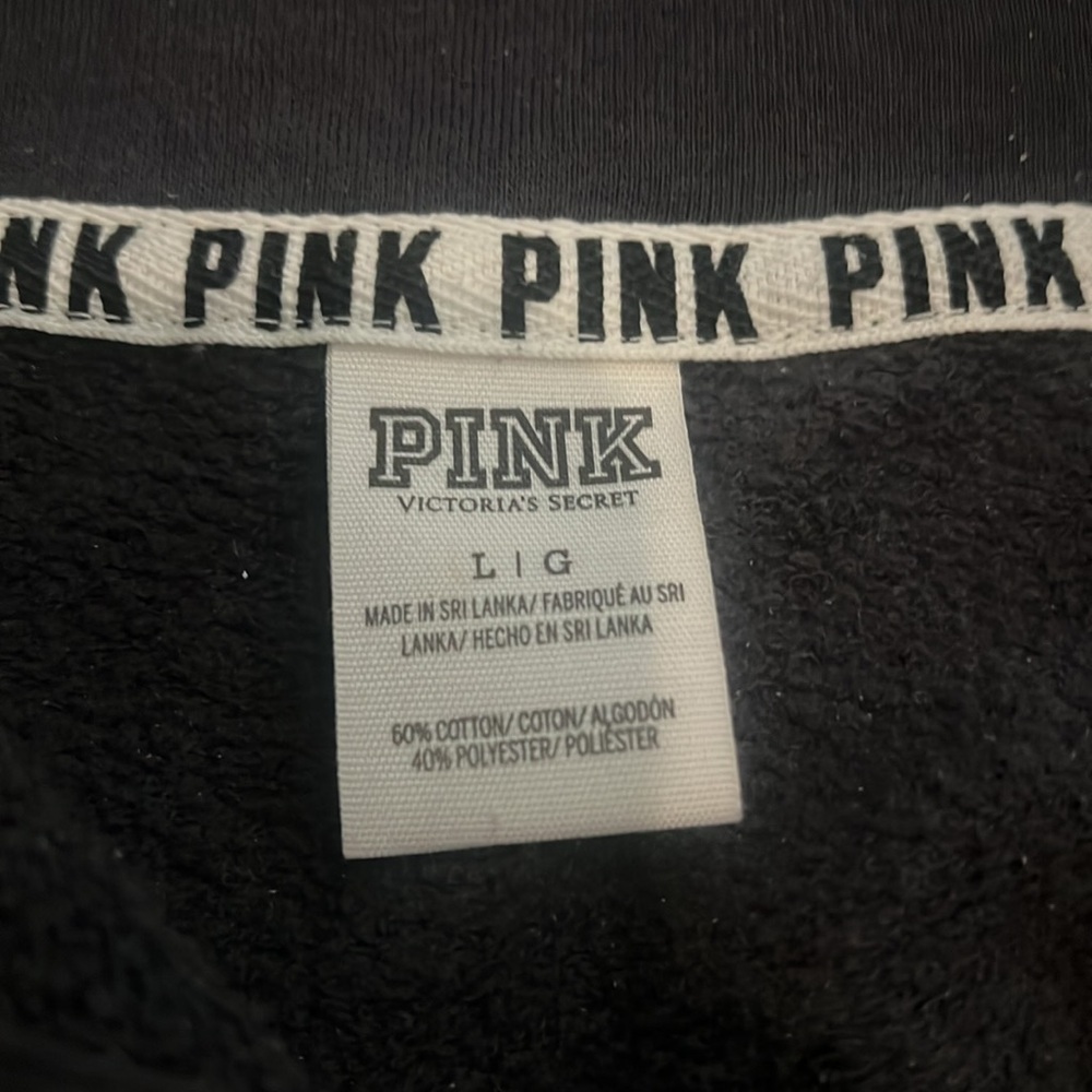 VS pink button up pullover - Picture 3 of 3